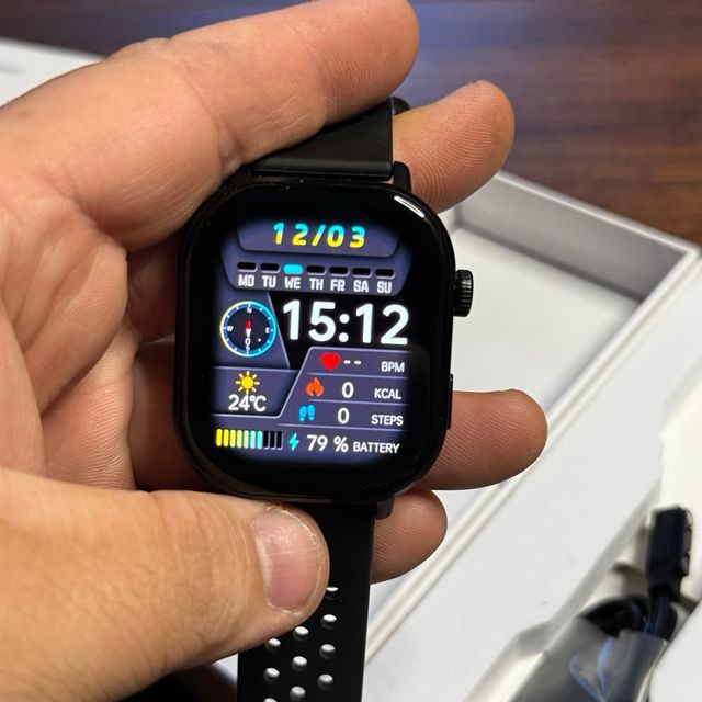 Reloj Inteligente Jugeman Negro