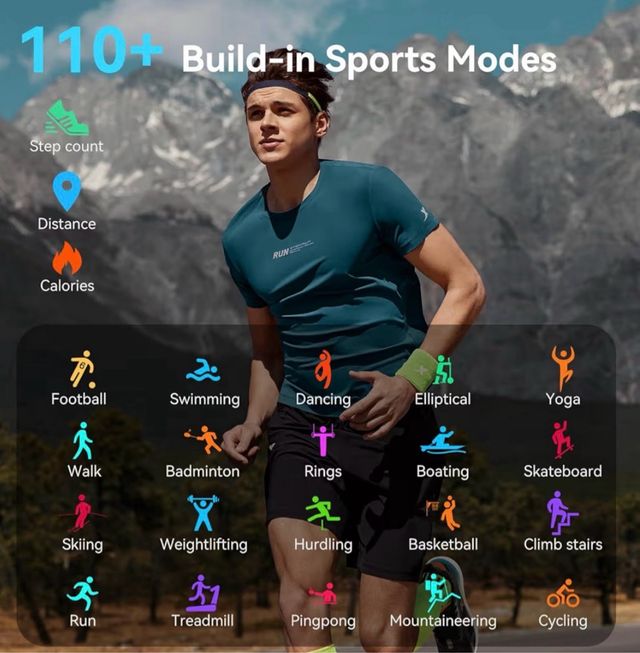 Reloj Inteligente Jugeman Negro