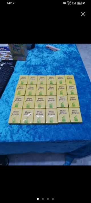 24 Jabones Heno de Pravia Vintage