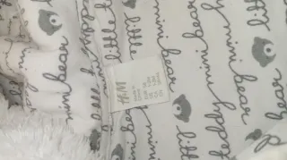 Tutina H&M 56 cm Orsetto Bianco