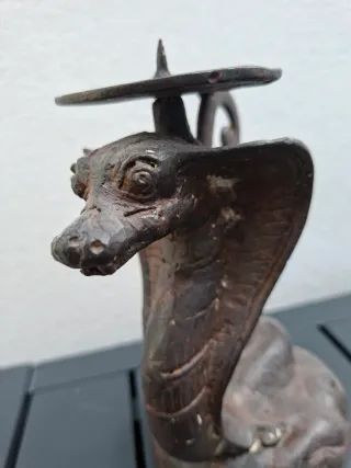 Candelabro Egipcio Cobra