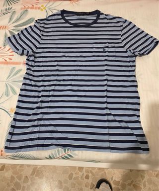 Polo Ralph Lauren Camiseta Rayas Azul/Blanco