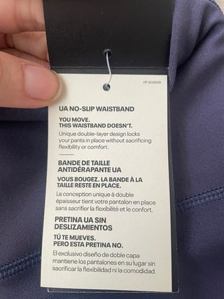 Mallas Under Armour Moradas Talla XS