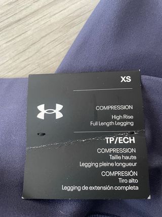 Mallas Under Armour Moradas Talla XS