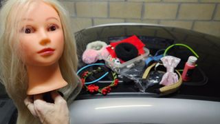 Busto de peluquería para prácticas