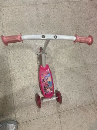 Patinete infantil 3 ruedas Princesas Disney