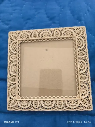 Portarretratos Zara Home Blancos. NUEVOS