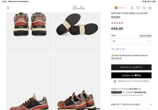 Deportivas Anekke multicolor talla 41