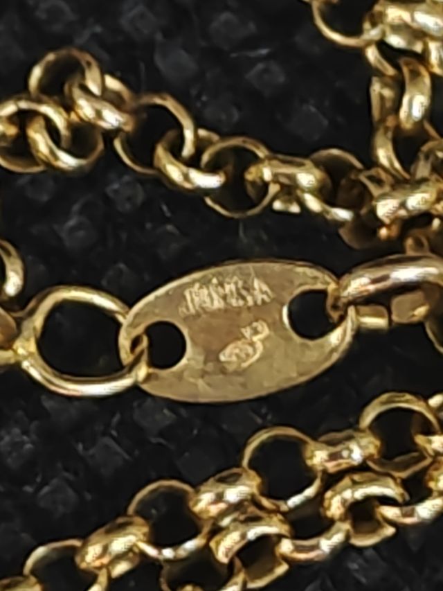 Cadena oro 18k tipo rolo. 051-02-00468