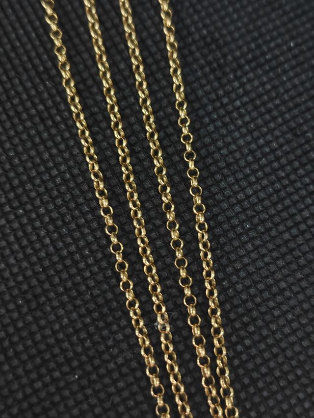 Cadena oro 18k tipo rolo. 051-02-00468