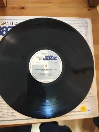 Benny Waters & The Traditional Jazz Studio LP