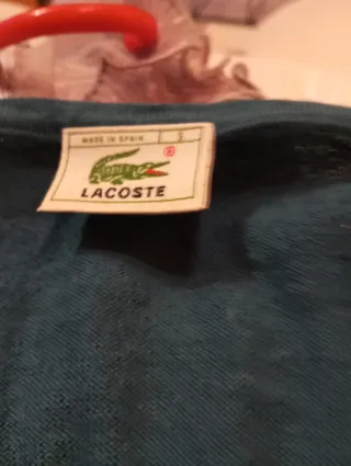 Jersey Lacoste Talla 5 Azul Nuevo