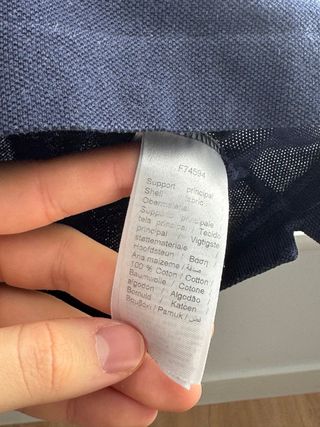 Polo Lacoste Azul Talla S