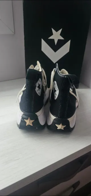 Converse Run Star Hike Hi Negras Talla 38