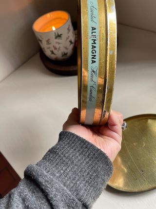 Scatola Latta Vintage Allemagna