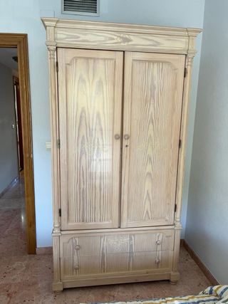 Dormitorio completo cama 105