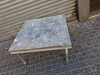 Andamio metálico plegable