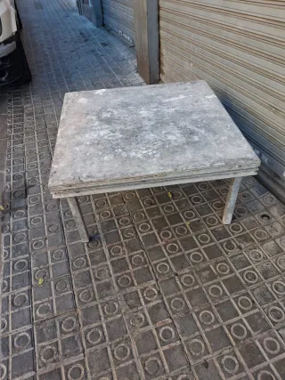 Andamio metálico plegable