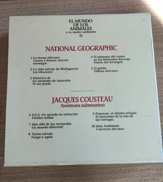 Colección Vinilo Láser El Mundo de los Animales