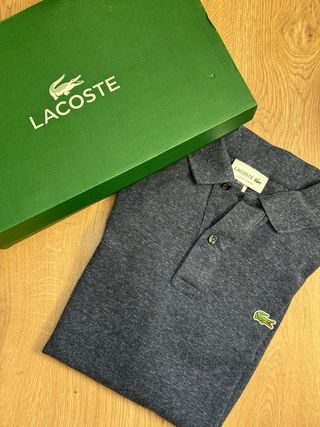 Polo Lacoste Azul Marino