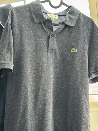 Polo Lacoste Azul Marino