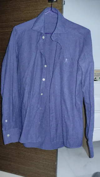 Camisa azul Scalpers Talla 38