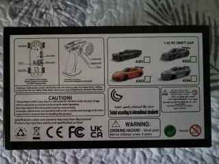 Coche RC Drift 1:43 4WD JIABAIL