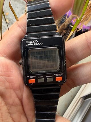 Reloj Seiko Data 2000 Digital