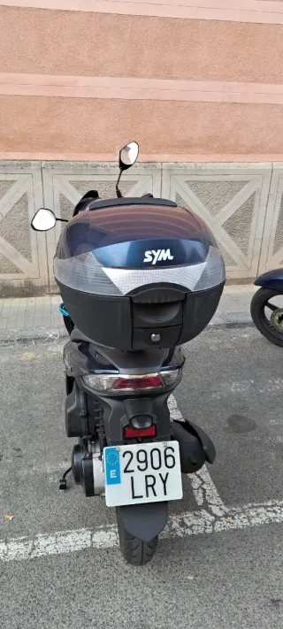 Motocicleta SYM Symphony 125 S Scooter Azul