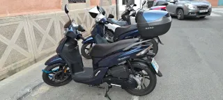 Motocicleta SYM Symphony 125 S Scooter Azul