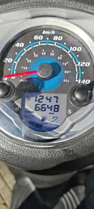 Motocicleta SYM Symphony 125 S Scooter Azul