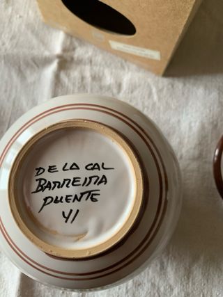 Contenitore decorativi in ceramica