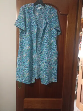 Bata de verano abierta señora