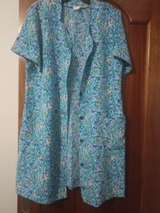 Bata de verano abierta señora