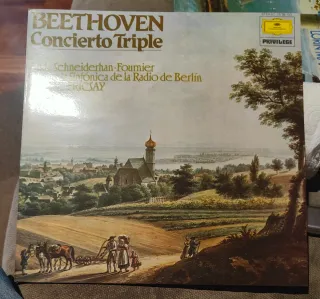 Vinilo Beethoven Concierto Triple DG
