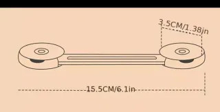 Cerradura seguridad transparente para bebés