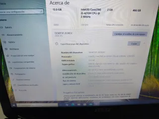 Portátil MSI i5-4210H 12GB RAM 466GB HDD