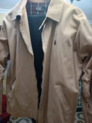 Cazadora tipo Polo Ralph Lauren Beige