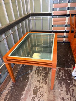 Mesa comedor extensible + 6 sillas