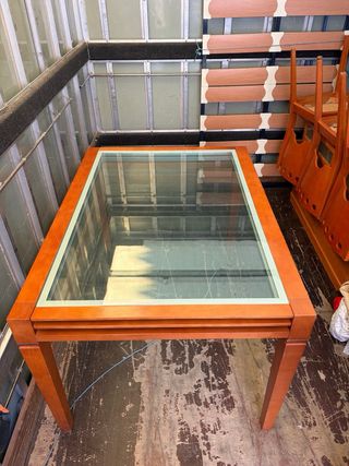 Mesa comedor extensible + 6 sillas