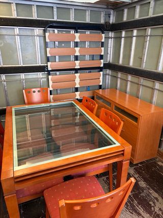 Mesa comedor extensible + 6 sillas