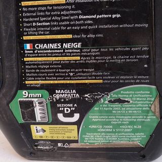 Catene da neve R-9 95 9mm