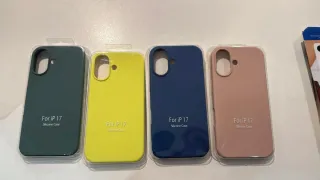 Nuove cover iPhone 17 da 4€ in silicone/MagSafe