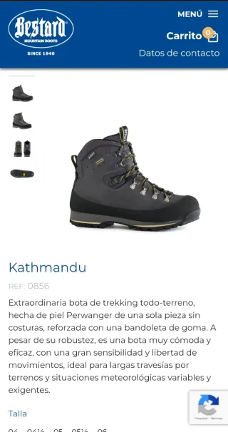 Botas Bestard Gore-Tex Trekking