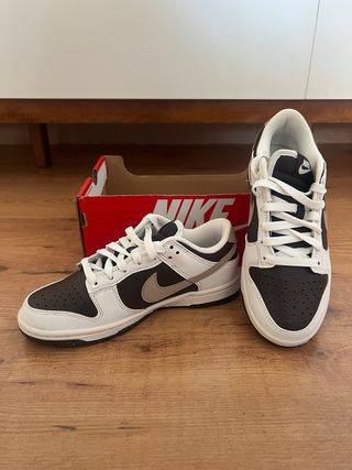 Nike Dunk Low Marrón y Blanco