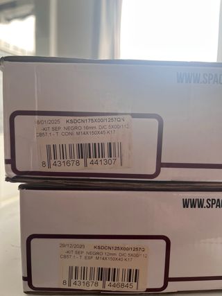 Separadores de rueda