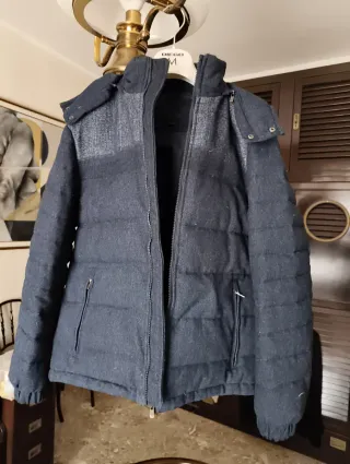 Diego M Giubbotto Imbottito Blu