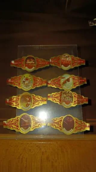 Vitolas de cigarros años 60-80