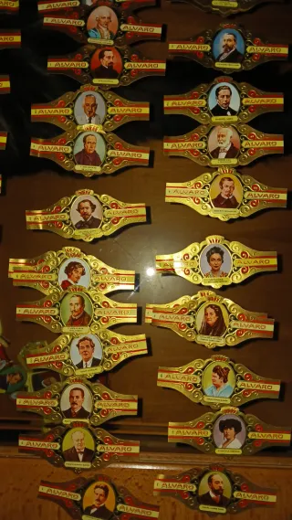 Vitolas de cigarros años 60-80