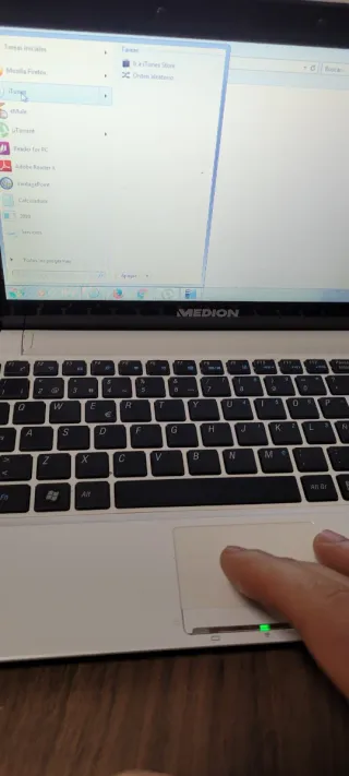 Portátil Medion Akoya Blanco